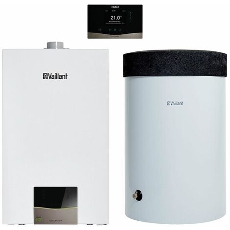 Vaillant ecoTEC exclusive Heizsystempaket 1.66/3 VC 25CS/1-7, VRC 720/3, VIH R 200/6 H, Leistung 2,8-26,4kW bei 50/30 C
