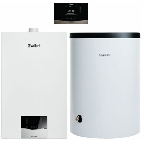Vaillant ecoTEC plus Heizsystempaket 1.723/3 VC 20CS/1-5, VRC 720/3, VIH R 200/6B, 3,4-21kW bei 50/30 C