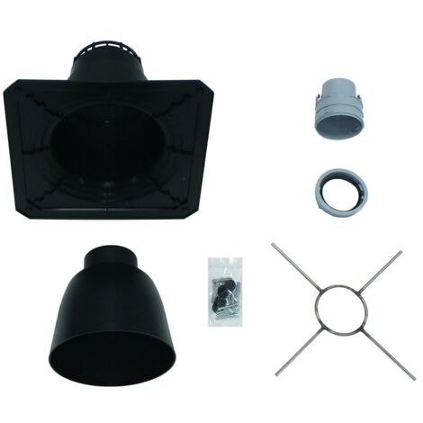 Vaillant Grundelemente PP Schachtabdeckung für flexible Abgasleitung Ø 80 - 303510