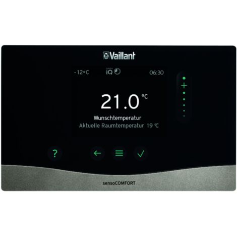 Vaillant Heizungsregler sensoCOMFORT VRC 720, eBUS-Schnittstelle, 0020260914