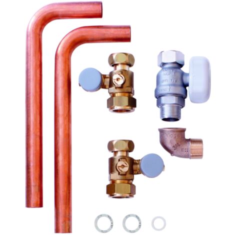 Vaillant kit d&39installation ecoTEC 0020201897 R 3/4, nouveau Plomberie en saillie/encastré