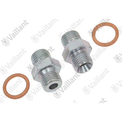 VAILLANT Nippel, Set a 2 St. VKO 156+256+356/3-7 u.w. Vaillant-Nr. , 0020021168