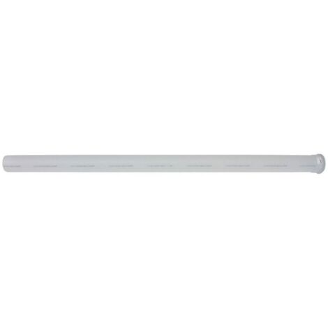 Prolunga Per Canna Fumaria 500 Mm, Diametro 200 Mm, Colore Grigio Acciaio, Vernice Resistente Al Calore Senotherm