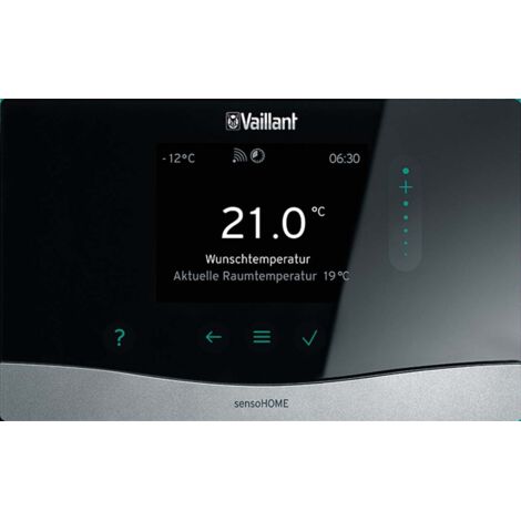 Vaillant Régulateur d'ambiance sensoHOME VRT 380/2, interface eBUS, 0010045485