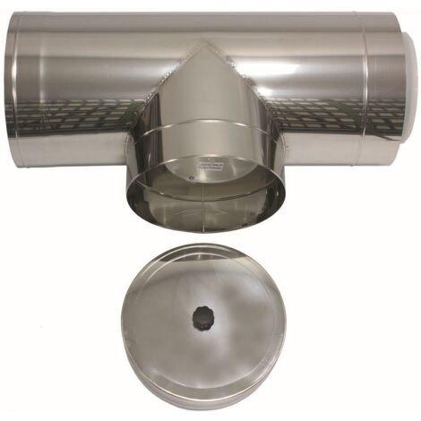 Vaillant Revisionselement DN 300/200 Edelstahl für Abgassystem Fassade DN 200, 0020095590