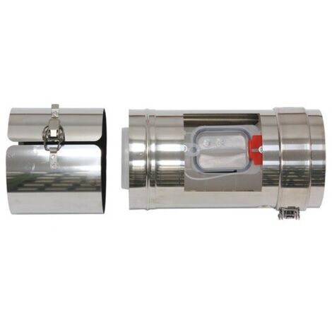 Vaillant Revisionsstück 80/125mm für Fassadenverlegung konzentrisch PP/Edelstahl
