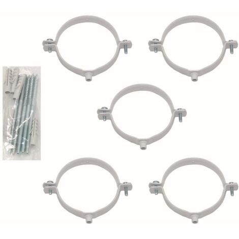 Vaillant Rohrschelle d. 100mm für ecoTEC plus, Länge 140mm, 5 Stück