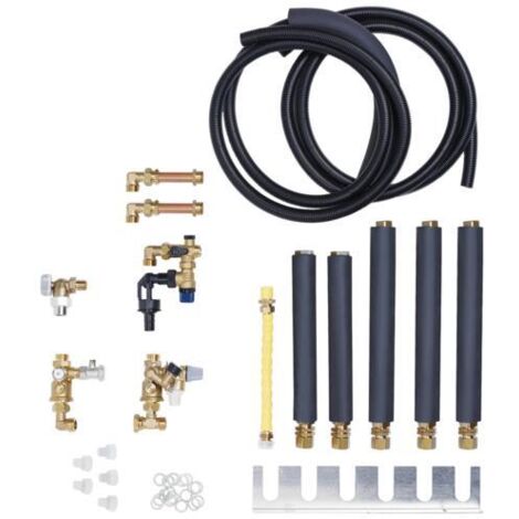 Vaillant set de connexion 0020170491 tuyauterie sur site, pour unités compactes à gaz