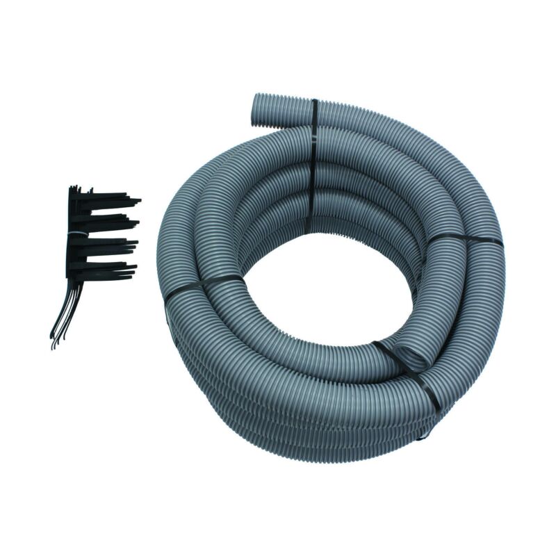 Vaillant - tuyau d&39échappement ø 80 pp 303 514 Set 5, tube flexible 15 m 7 entretoise
