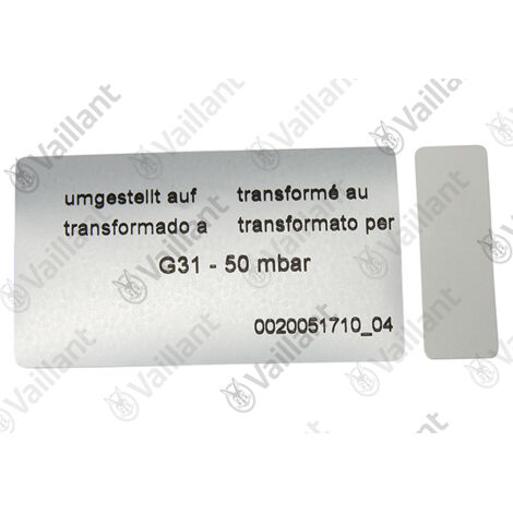 VAILLANT Umstellsatz, H-P (DE/AT) VC 196/3-5 u.w. Vaillant-Nr. , 0020253189