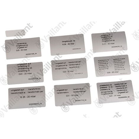VAILLANT Umstellsatz VC 406+476+636/5-5 Vaillant-Nr. , 0020262472