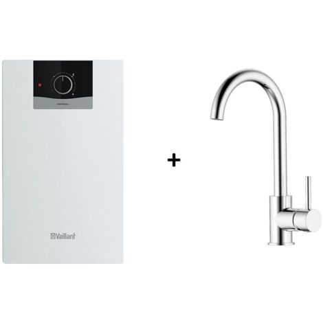 Vaillant Untertischgerät 5l Untertisch Boiler Warmwasserspeicher 2 KW + Armatur