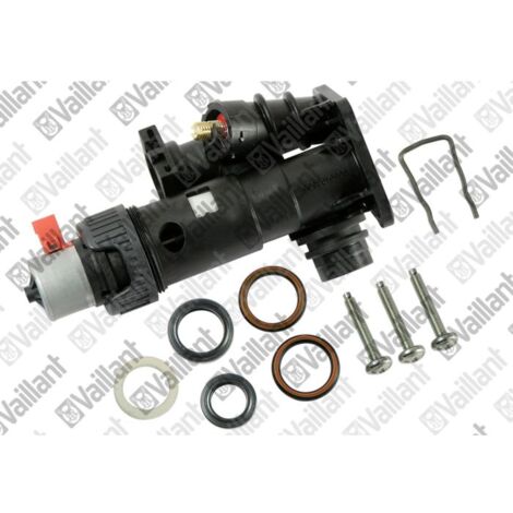 Vaillant – Vanne déviatrice pour chauffage central – Filetage plomberie 1/2'' – Plastique résistant – Configuration raccord à vis - 0020020015