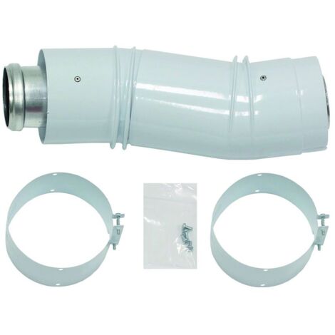 Vaillant Variobogen turboTEC Luft-/Abgasführung Alu, 60/100mm