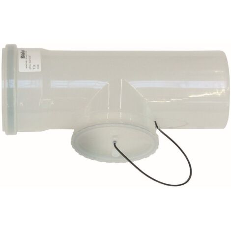 Vaillant Verlängerung 0,25m 110 mm PP mit Revisionsöffnung, 0020106387