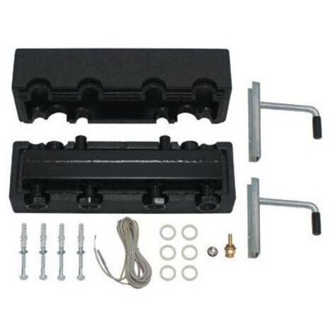 Vaillant Verteilerbalken WHV 35 für 2 Pumpengruppen mit integrierter hydraulischer Weiche