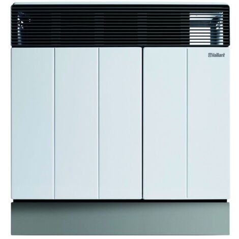 Vaillant VGR 70/4 XE Gas-Raumheizautomat 7,0kW für Schornsteinanschluss Cremeweiß/Grau