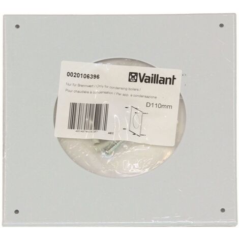 Vaillant Wandrosette 110 mm Vaillant-weiß, 0020106396