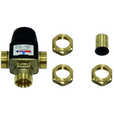 Vaillant WW-Thermostatmischer 3/4" als Verbrühschutz