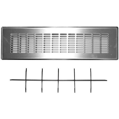 Vaillant Zuluftgitter für Boden-/Wandauslass Langloch Edelstahl - 0020197696