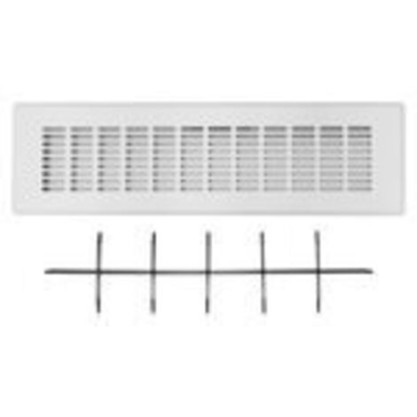 Vaillant Zuluftgitter für Boden-/Wandauslass Langloch weiß, 0020197695