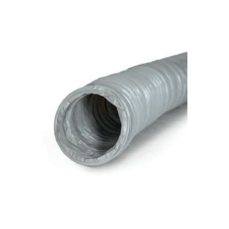 

Conducto flexible de PVC gris para ventilación, diámetro 150mm, longitud 6m