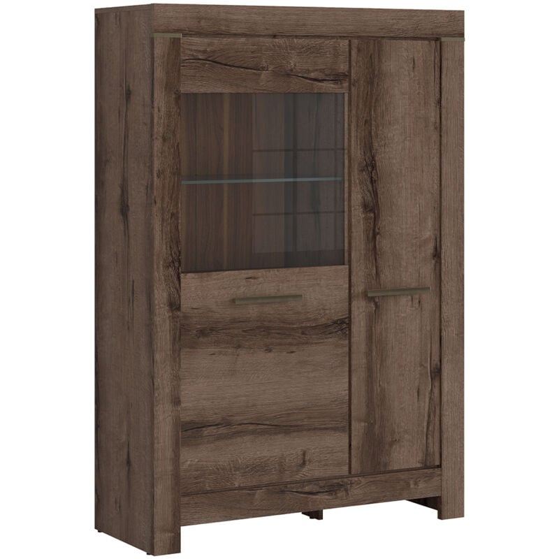 Petits-meubles - Vaisselier 2 portes Adam Bois foncé