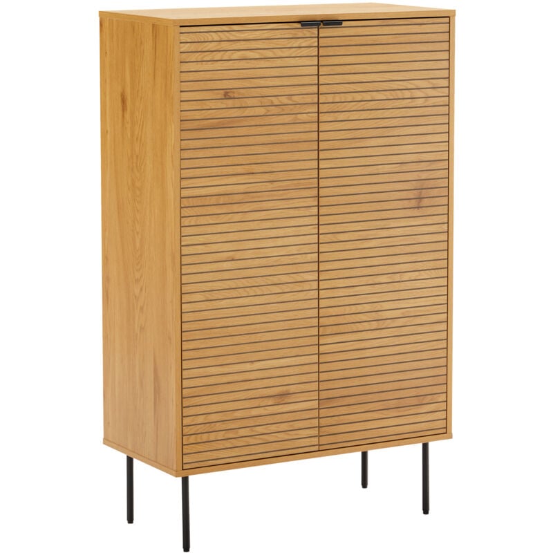 Happy Garden - Vaisselier en bois 2 portes 80cm stinna