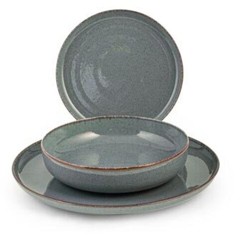 VAJILLA 12 PZAS PORCELANA PEARL