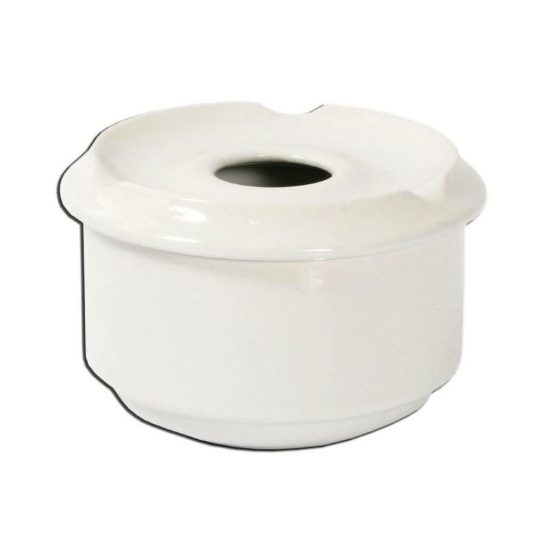 

vajilla hosteleria caja 6 ceniceros blanco 11 cm 15536-11 - Mibricotienda