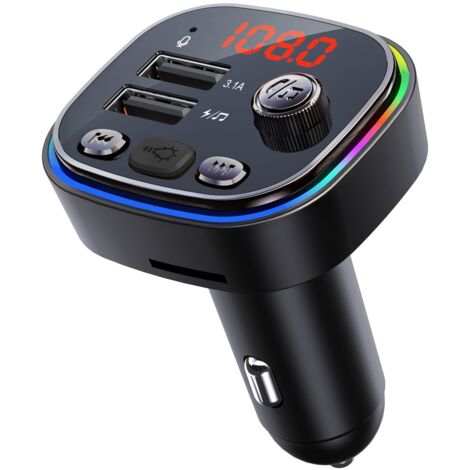Vakoss Reproductor MP3 y Transmisor FM para Coche TC-B439K