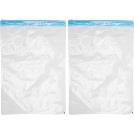 Vakuum-Aufbewahrungsbeutel zur platzsparenden Aufbewahrung mit 3,5 cm großem Ventil – Größe XL (45 x 32 cm)