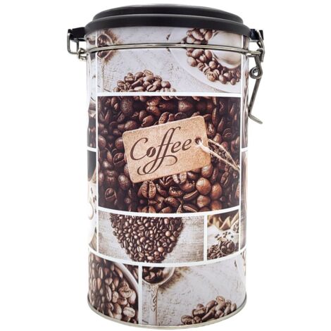 Vakuum Kaffeedose Metall Kaffeebox Kaffeebehälter Kaffeespender Kaffeebüchse - Coffee