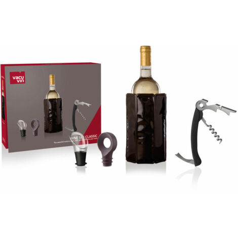 Vakuum-Weinaccessoires Set 4-teilig 3890160