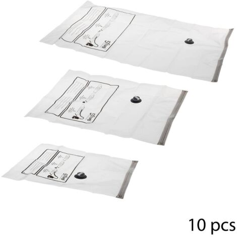 Vakuumbeutel für Kleidung, 10er-Set