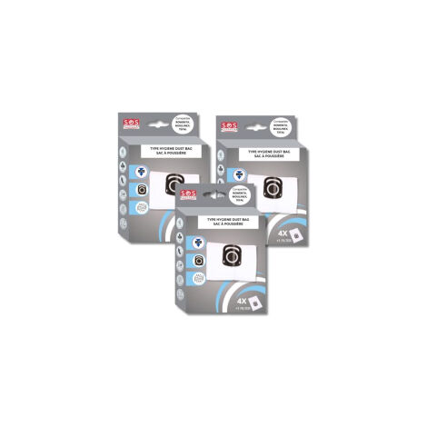 Vakuumreiniger + 1 Mikrofilter  Rowenta Silence Force Vakuumbeutel  Äquivalent zu Rowenta ZR003901  Kompatible Rowenta & Moulinex Trainee Trainee Aspiratoren  Filtr