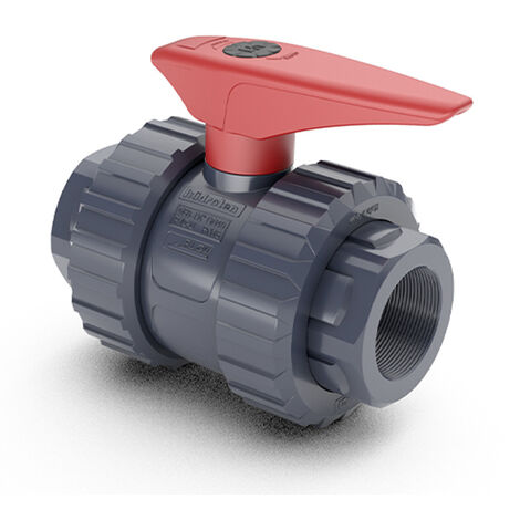 VAL. PVC BOLA ROSCA H-H A/VITON 3/4