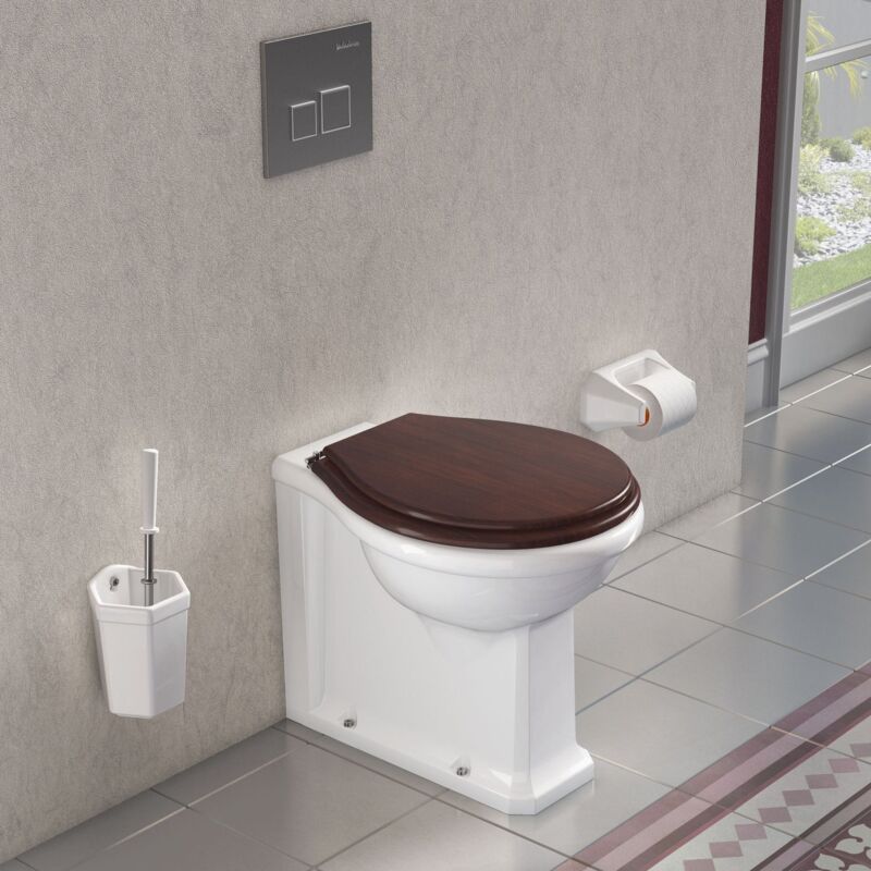 

16041002K NEOCLASSICA Inodoro BTW Para Tanque Empotrado - Asiento: BLANCO - Valadares