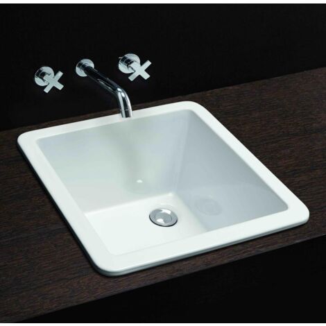 VALADARES 78618002 MONCHIQUE Pileta Lavadero 46x46 cm Blanco - ref: 78618002C