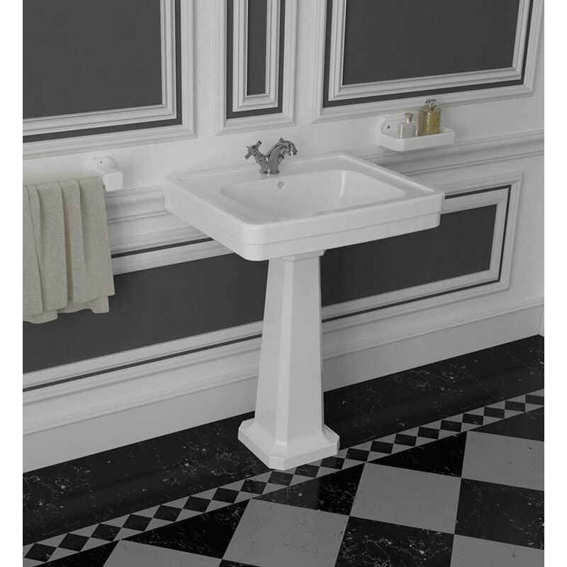 

NEOCLASSICA Lavabo Pedestal - Medida: 67x50 - Versión: Sin Pedestal - Valadares