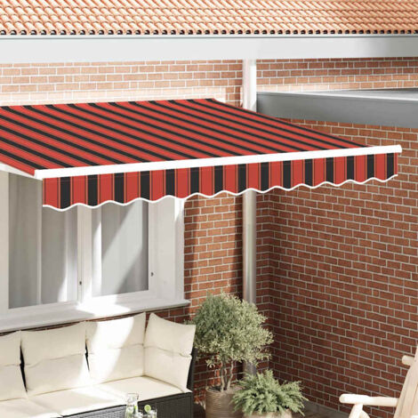 Valance de toldo Multicolor 2.3 x 0.2 m Lona