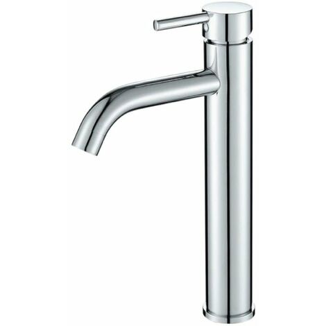 VALAZ Grifo de lavabo alto pica monomando cromado serie Jabalon