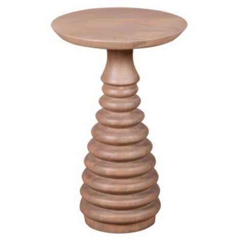 Valencia Side Table - Cane & Mango Wood - L35 x W35 x H55 cm