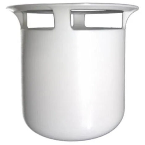 Valentin – Bonde de douche 90 mm – Diamètre extérieur 107 mm – Hauteur 74 mm – Plastique amovible pour nettoyage facile