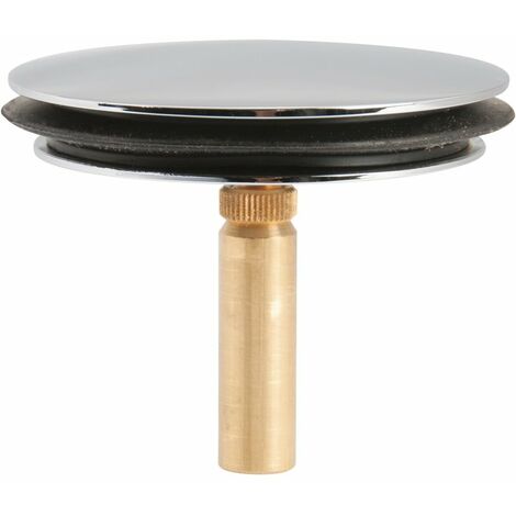 Valentin – Clapet de vidage baignoire 45 mm – Tige diamètre 7 mm – Hauteur ajustable 28 à 42 mm – Laiton durable