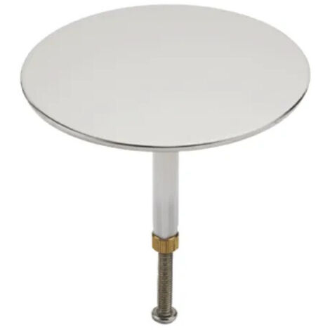 Valentin – Clapet de vidage baignoire – Tige diamètre 7mm – Hauteur ajustable 58 à 85 mm – Compatible baignoires standard