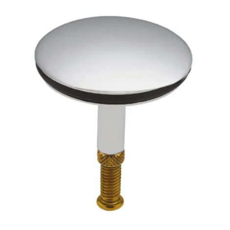 Valentin – Clapet rentrant pour vidage de baignoire 43 mm – Laiton avec joint en santoprène – Étanchéité efficace pour installations à câble