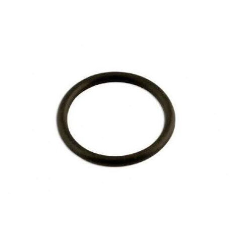 Valentin – Joint de vidage pour bonde d'évier en grès Ø 82 mm – Élastomère noir – Trou Ø 60 mm – Installation sans outil