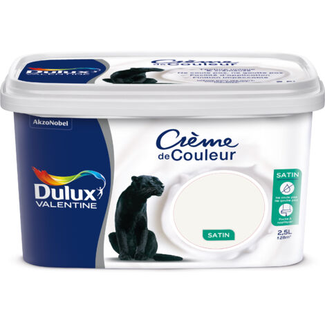 Valentine Crème De Couleur 2.5l Blanc - Dulux Valentine