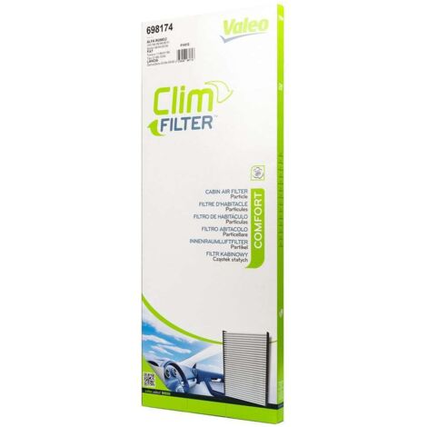VALEO Clim Filter Comfort filtro abitacolo auto tipo particellare Originale